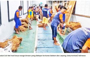 치아미스 재소자가 만든 ‘코이어네트’ 한국·일본 첫 수출길 열어