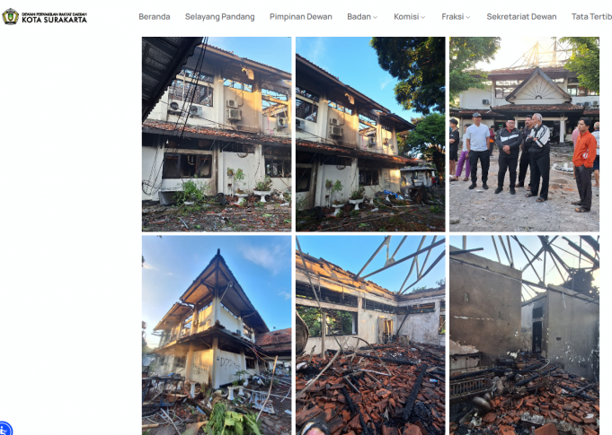 솔로시, 시위대 시의회 건물 방화 사태 후 ‘재난 비상사태’ 선포