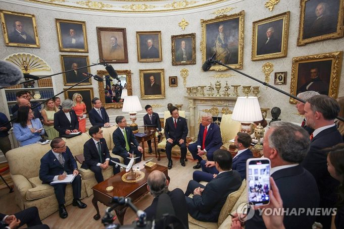 이재명 – 트럼프 첫 정상회담 언론 질의응답 (전문)