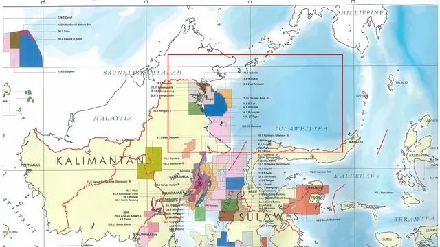 인도네시아 말레이시아 Blok Ambalat 구역