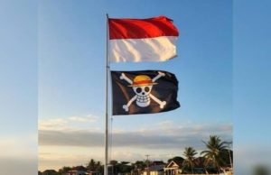 독립기념일 앞두고 일본 만화 ‘원피스’ 해적깃발 퍼져 …정부에 항의 상징