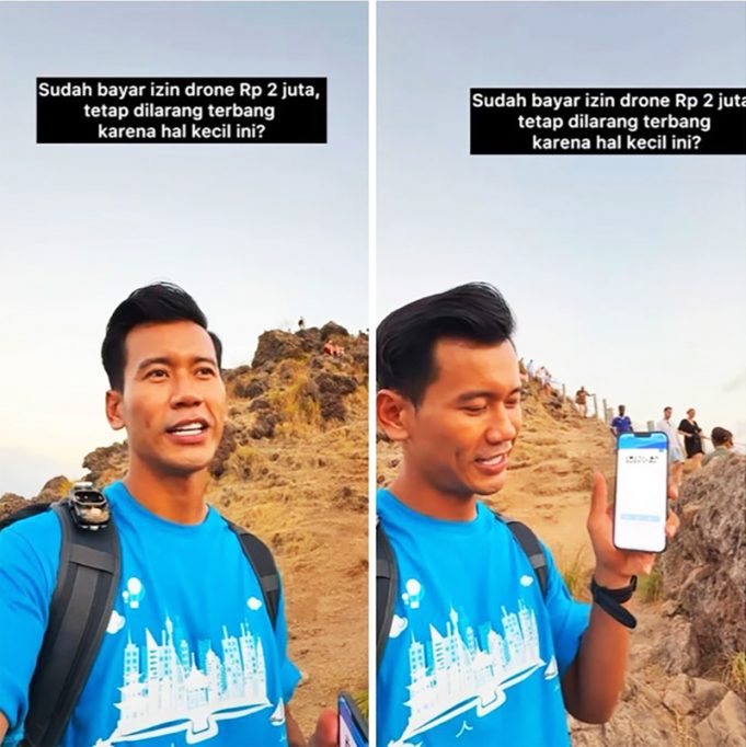 코모도 국립공원 드론 비행, ‘시막시(SIMAKSI)’ 허가 없으면 불가