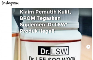 K-뷰티 명성 악용 가짜 미백 보조식품, 인도네시아 전역 확산