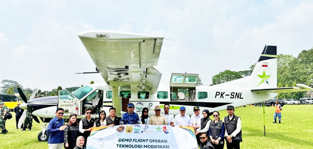 인도네시아 기상청 인공강우 운영