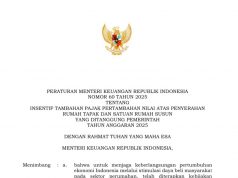 외국인도 최대 50억 루피아 이하 거주용 신규 부동산 부가세 면제… 2026년까지 연장 예고