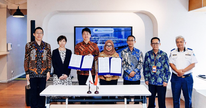 자카르타 MRT, 2A단계 사업 위해 일본에서 신규 열차 8편성 도입