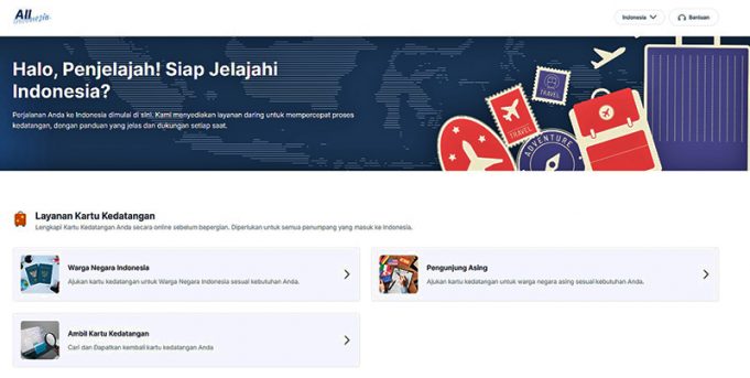 인도네시아, 10월 1일부로 디지털 입국 시스템 ‘All Indonesia’ 전면 시행