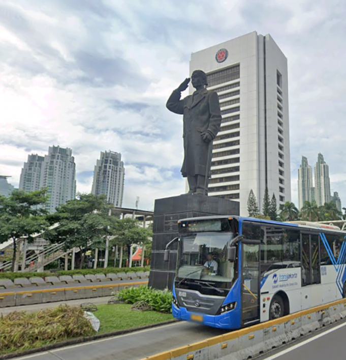 자카르타 명물 수디르만 장군 동상 이전 추진