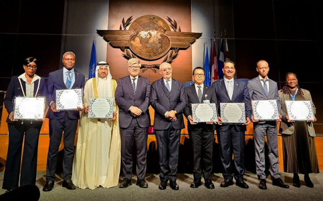 인도네시아 제42차 ICAO 총회 개회식에서