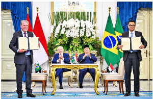 인도네시아-브라질, 에너지·과학기술·경제 전반 포괄 협력 강화