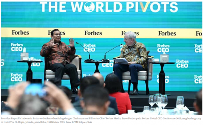 프라보워 “경제 자립과 국영기업 혁신으로 글로벌 경쟁력 강화”