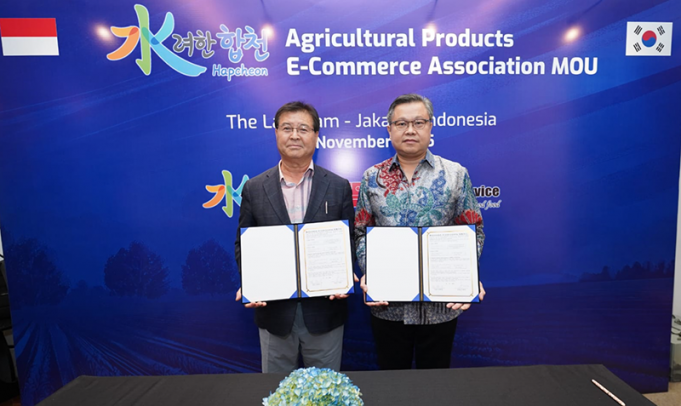 K-푸드 열풍 속, 합천군 자카르타 수출길 활짝