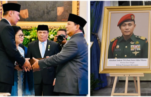 초대 주한 인도네시아 대사 故 사르워 에디 위보워, 국가 영웅 추서