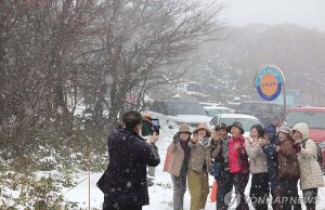 함박눈이 반가워