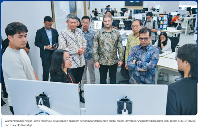 디지털통신부 차관, “발리를 글로벌 디지털 인재 허브로 육성해야”