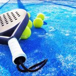padel balls and racket – 1