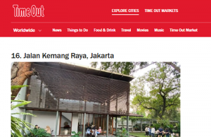 자카르타 끄망 라야, ‘세계에서 가장 멋진 거리’16위 선정