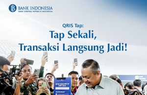 자보데타벡 교통망, QRIS ‘탭’ 한 번으로 더 편리하게