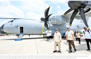 인도네시아, 첫 에어버스 A400M 대형 수송기 공식 인수…군 현대화 본격화