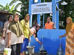 한국타이어, 인니 수자원 인프라 지원 ‘워터펌프’ 설치