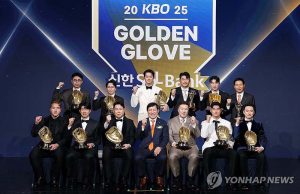 2025 골든글러브 수상자 기념촬영