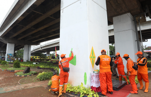 동부 자카르타의 새로운 얼굴… 고속도로 교각 1,326개 재탄생