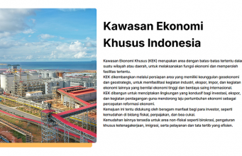 인도네시아 경제특구 투자 314조 루피아 돌파… 중국 자본 독주