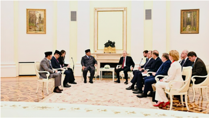 프라보워-푸틴, 양국 간 무비자 정책 및 직항 노선 추진 합의