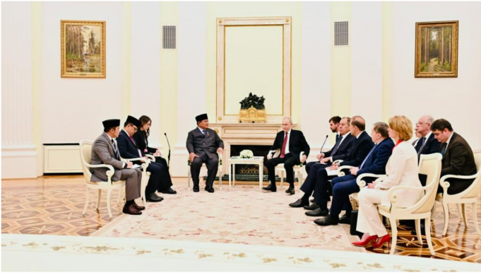 프라보워 대통령, 모스크바서 푸틴과 회담…국방·원전·농업 협력 논의