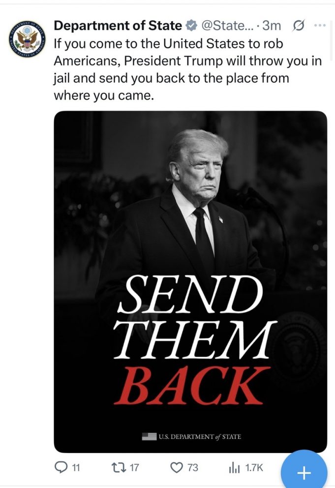 美, 75개국 국민에 이민비자 중단…”美에 부담주는 나라 대상”