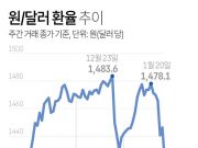 원/달러 환율 추이