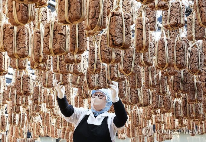 메주가 주렁주렁