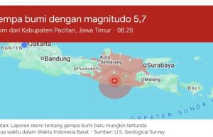 족자근교 연쇄 지진 발생… 스마랑·족자카르타·발리·마타람까지 진동 감지