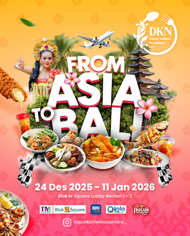 ‘프롬 아시아 투 발리(From Asia to Bali)’ 푸드 페스티벌이 열린 블록 M 스퀘어(Blok M Square)