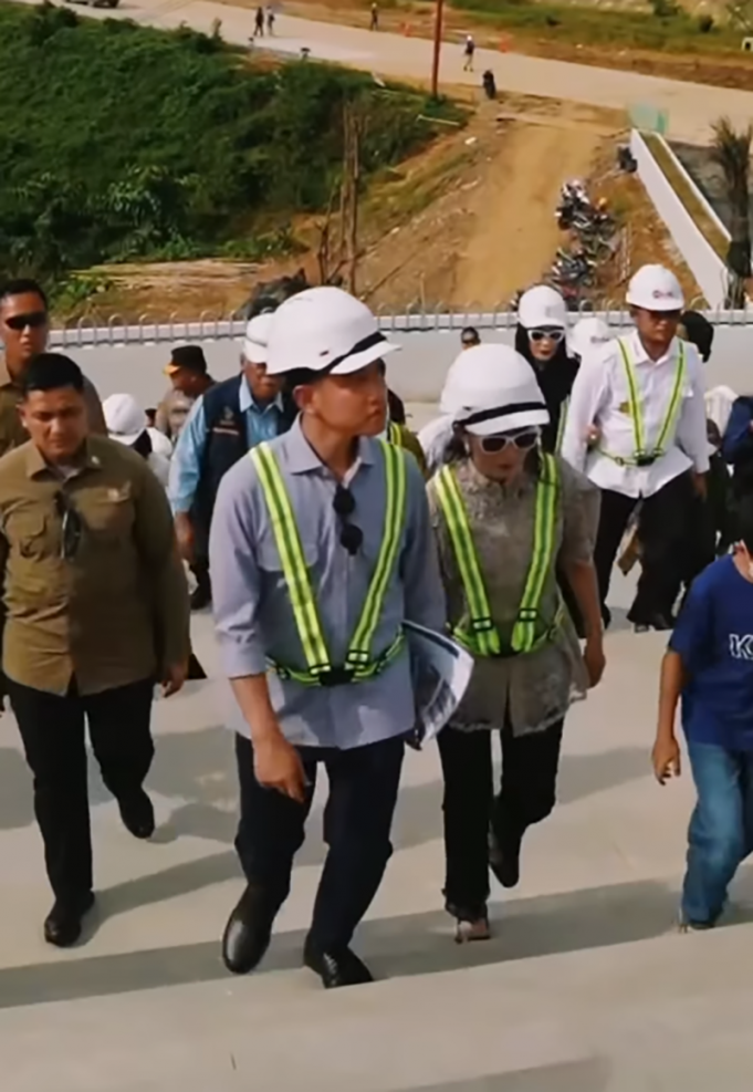 기브란 부통령, 누산타라 신수도(IKN) 시찰… “2028년 정치 중심지 목표”