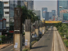 자카르타 주정부, 흉물로 방치된 모노레일 교각 98개 철거