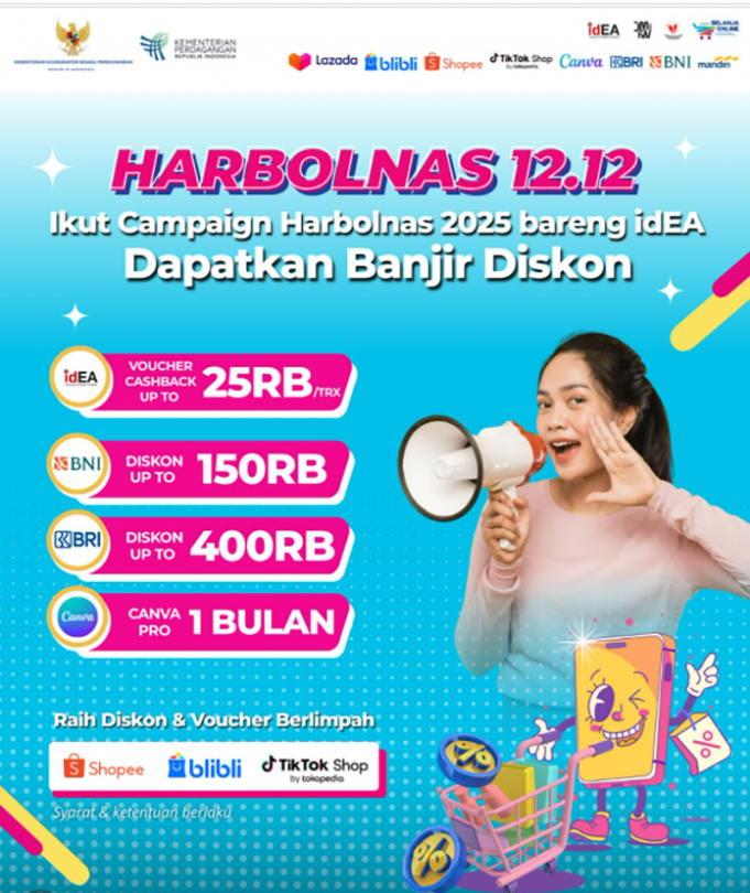 2025 온라인 쇼핑데이 36조4천억 루피아 돌파… 로컬거래와 ‘라이브 쇼핑’대세