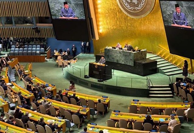 프라보워 대통령 UN 연설