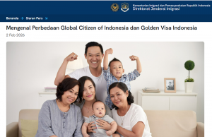 인도네시아, 새 이민 정책 ‘재외동포’와 ‘골든 비자’ 본격 가동… “대상·목적 달라”