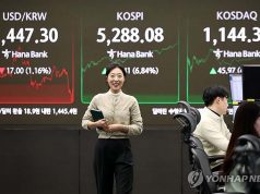 코스피, 7% 급등해 사상 최고치 경신…코스닥도 4% 올라