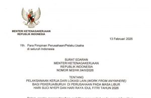 2026년 녜삐·이둘피트리 연휴 ‘유연근무(WFA)’ 공식 도입… 종교절 연휴에 생산성·교통난 해소