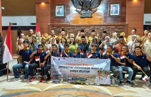 인니 트렝갈렉군, 지역 청년 9명 한국 경남남해대학교로 무료 유학 파견