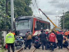 수카르노-하타 공항철도, 트레일러 트럭과 충돌… 인명피해 없어