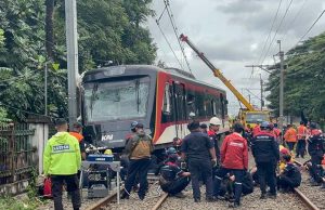 수카르노-하타 공항철도, 트레일러 트럭과 충돌… 인명피해 없어