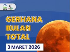 3월 3일, 인도네시아 전역서 개기월식 관측 가능… ‘블러드문’ 현상도 기대