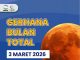 3월 3일, 인도네시아 전역서 개기월식 관측 가능… ‘블러드문’ 현상도 기대