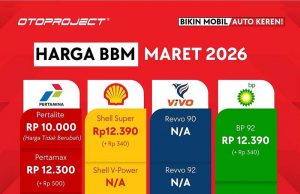 3월 2일 월요일 기준 Pertamina, Shell, BP, Vivo 유가 공식 인상