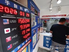 이달 환율 1,490원 육박, 역대 4위