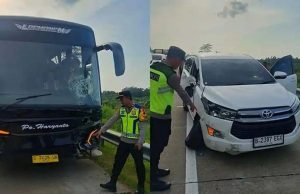 바탕-스마랑 고속도로서 연쇄 6중 추돌 사고 발생