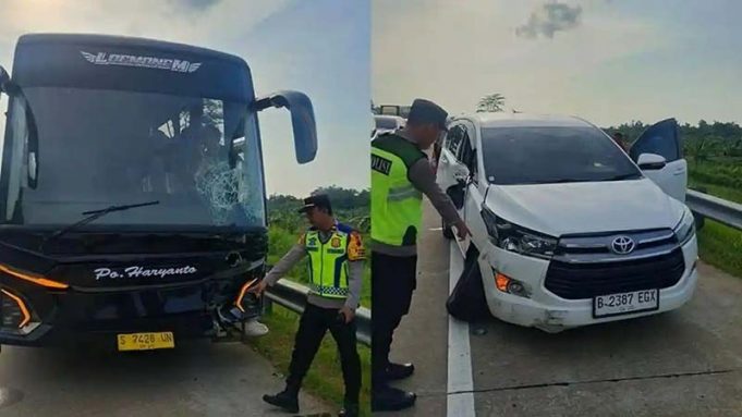 바탕-스마랑 고속도로서 연쇄 6중 추돌 사고 발생